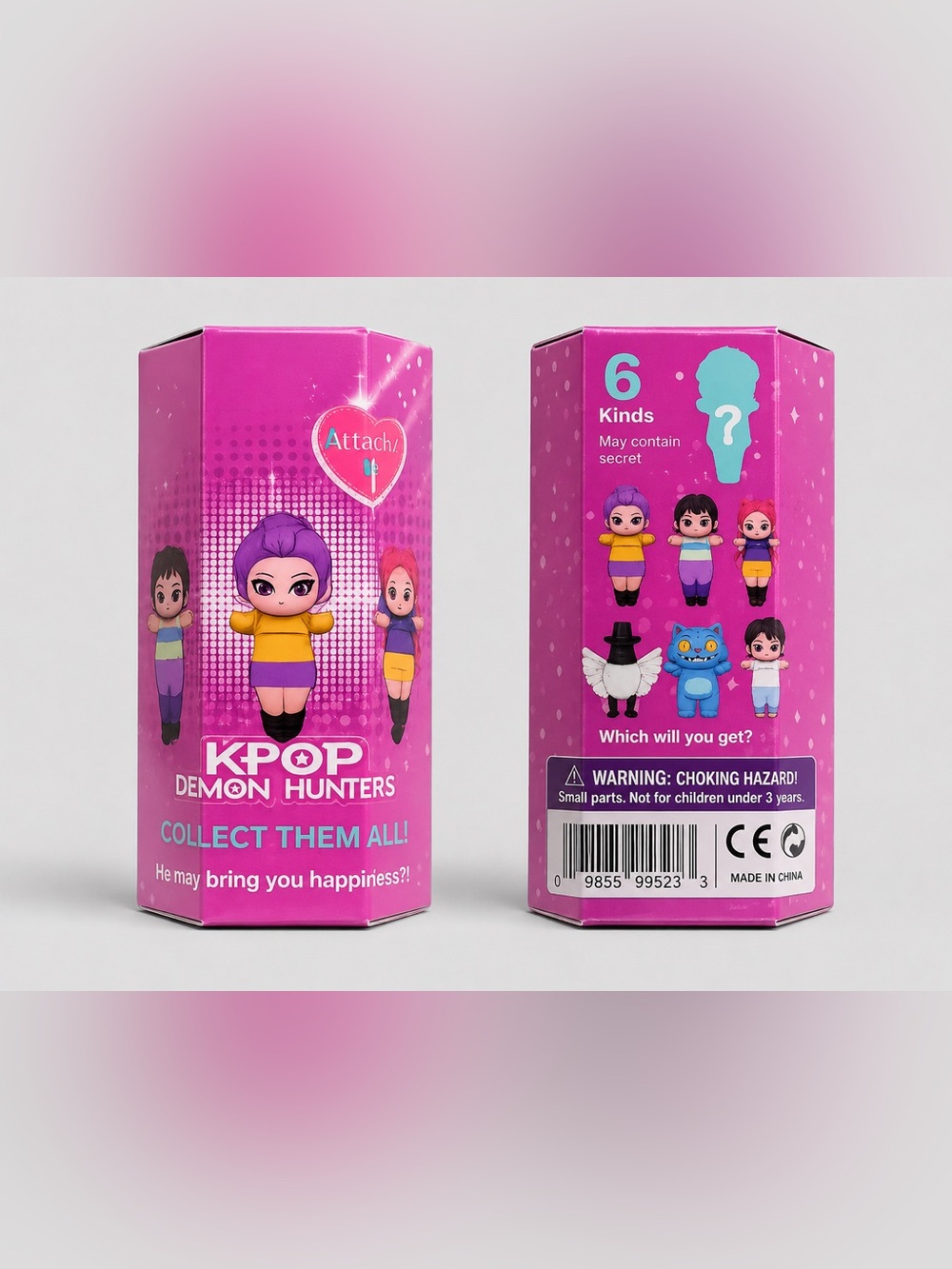 KPOP Demon Hunters 2-Pack Mystery Hippers | Phone, Tablet & Laptop Blind Box